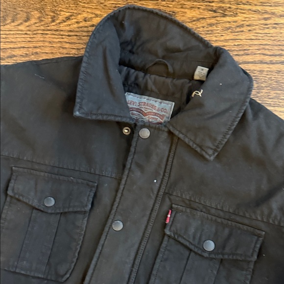 Levi's Men's Classic Black Jacket NEW medium - Picture 4 of 4